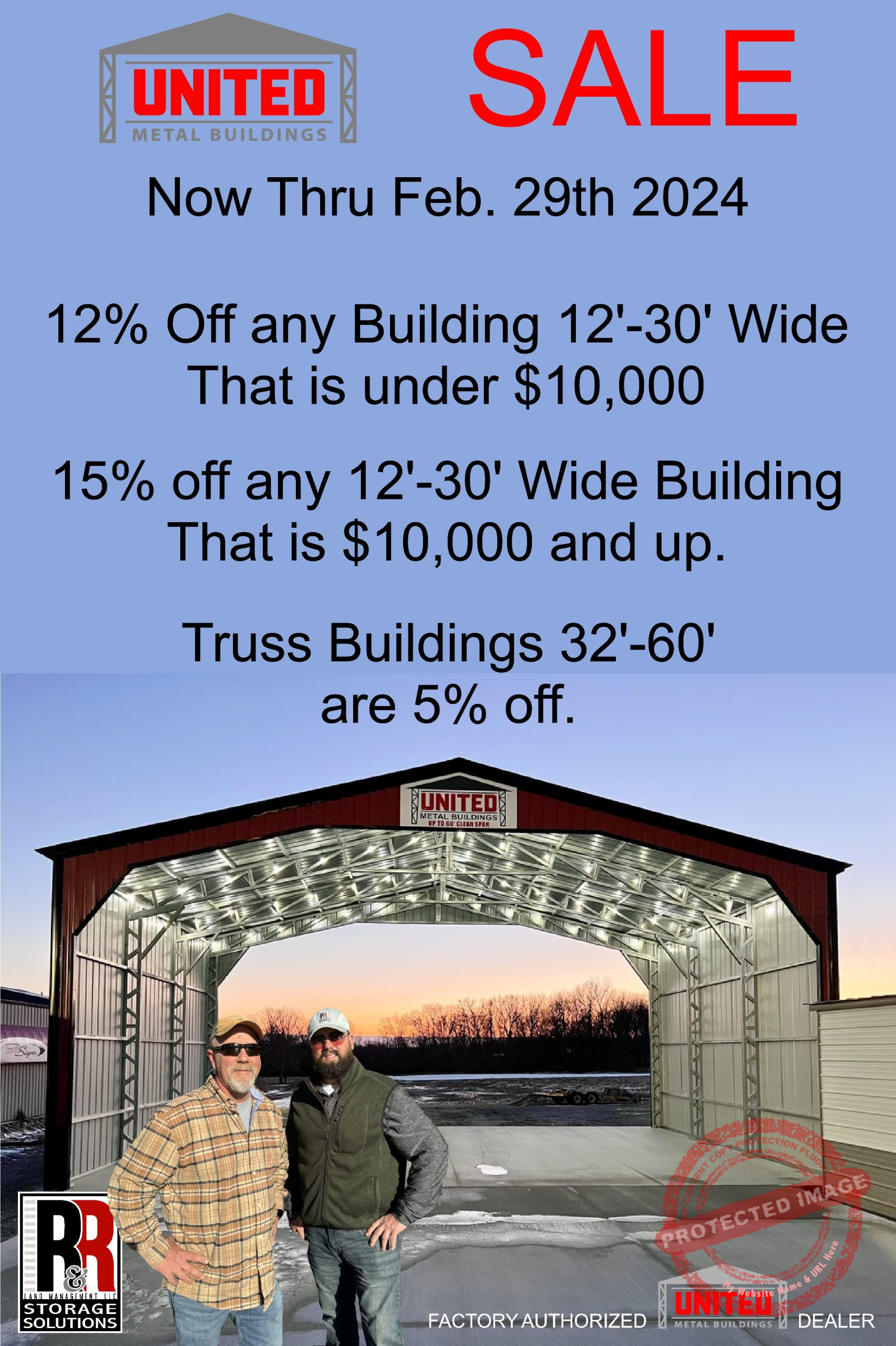 Sales & Promotions – R & R Storage Solutions