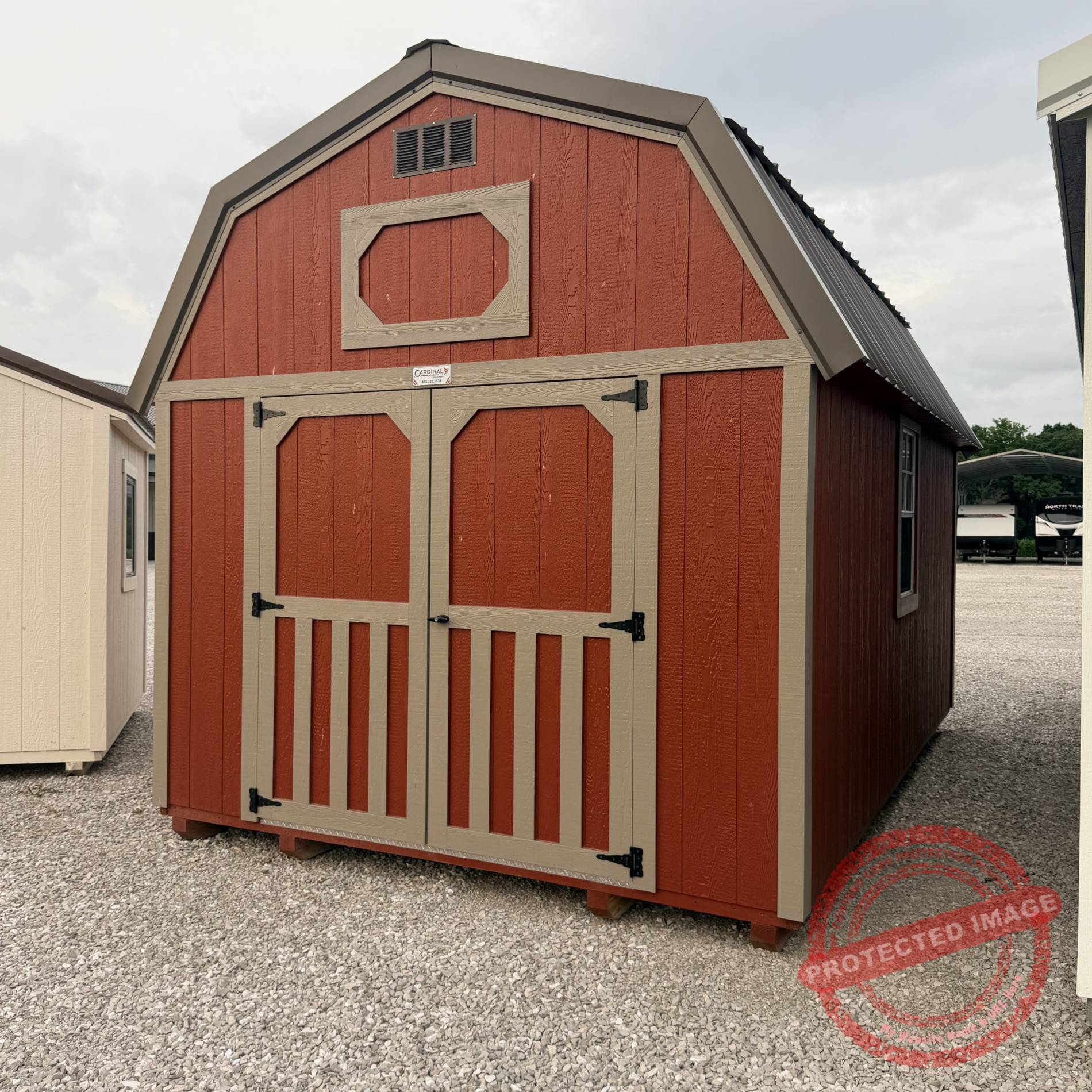 10x16 Lofted Barn - Image 6
