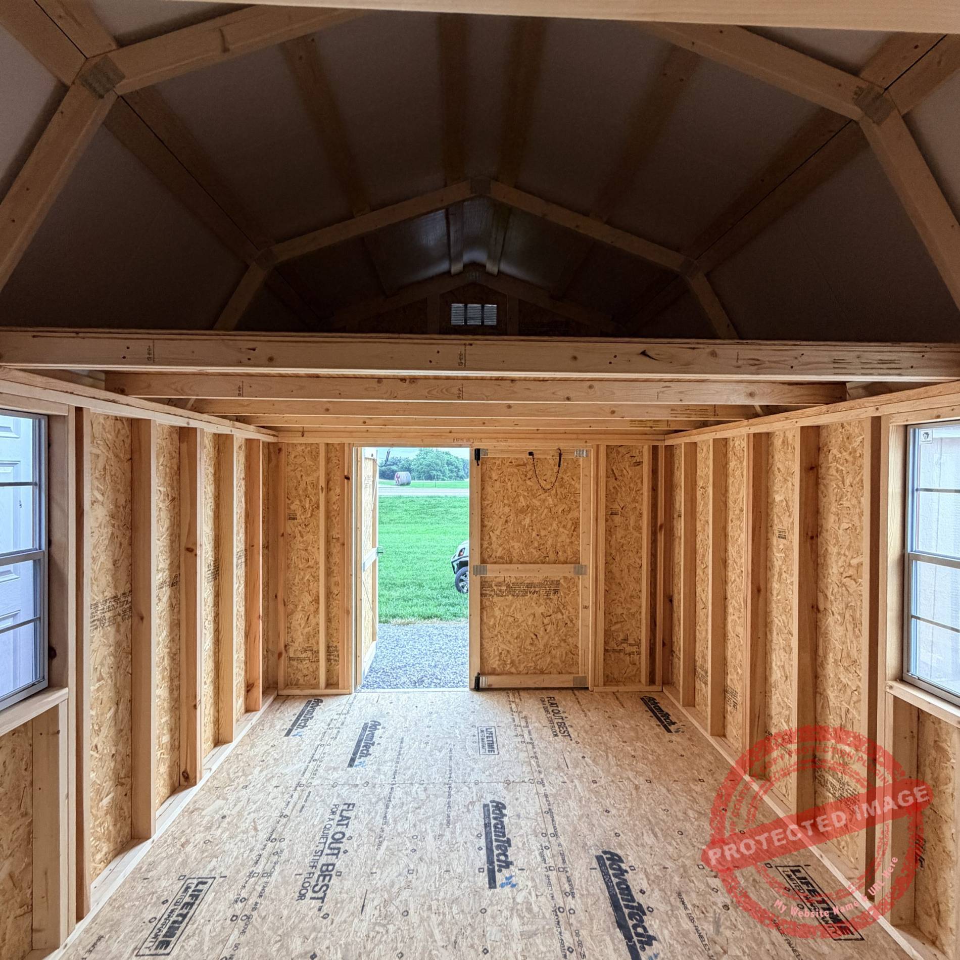 10x16 Lofted Barn - Image 4